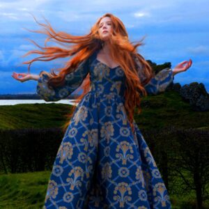 Gown in Take Me to Galway Crepe | Laura Byrnes & Hope Johnstun