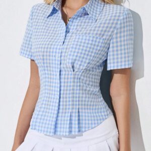 Button Down Short Sleeve Shirt | 4 Colors