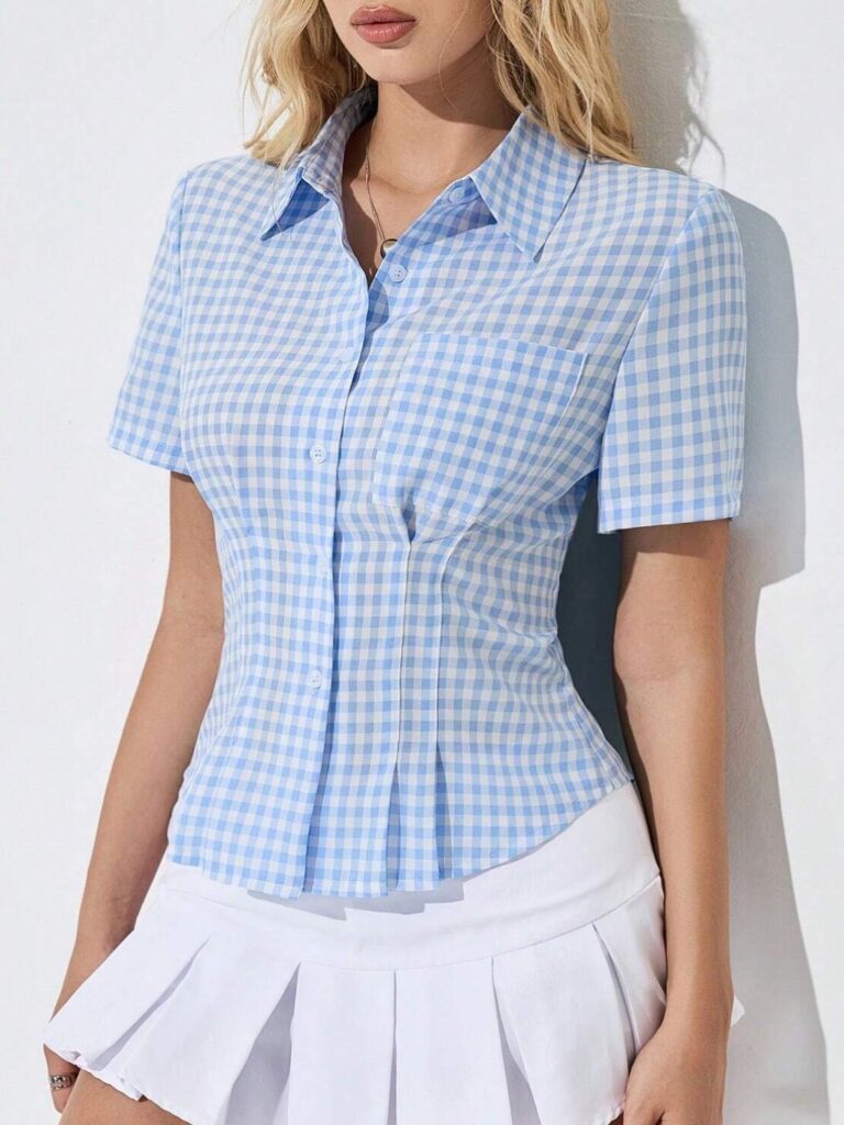 Button Down Short Sleeve Shirt | 4 Colors